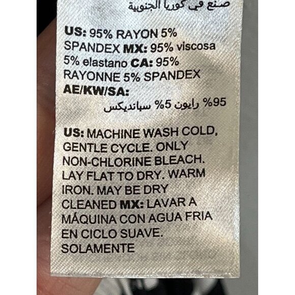 Chicos Coastal Striped Maxi Skirt 2X Black Striped Preppy Old Money Classic 80s - Picture 7 of 10